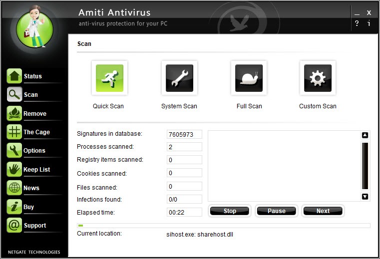 NETGATE Amiti Antivirus 25.0.810 Crack con chiave seriale Download gratuito [2022]